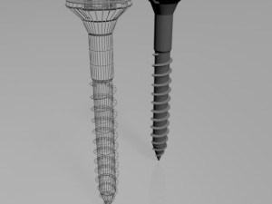 drywall screw 01 3D Модель