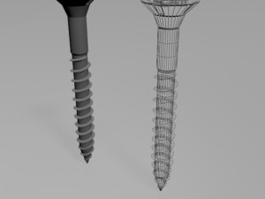 drywall screw 01 3D Модель