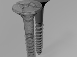 drywall screw 01 3D Модель