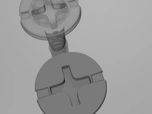 Drywall screw 01 3D Model