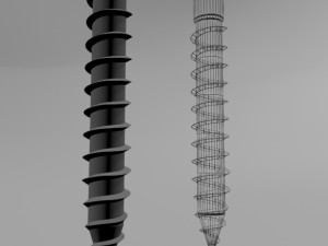 drywall screw 01 3D Модель