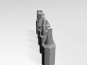 Screwdriver screw heads 01 3D Model