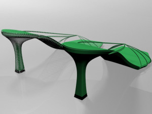 strappy spool-heel sandals 01 Model 3D