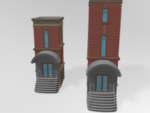modular buildings 01 3D 模型