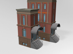 modular buildings 01 3D 模型