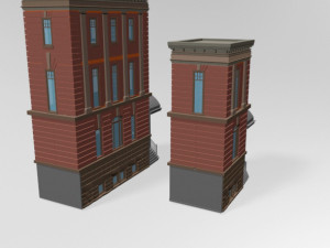 modular buildings 01 3D 模型