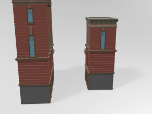 modular buildings 01 3D 模型