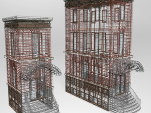 modular buildings 01 3D 模型