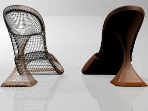 square-toe spool-heel sandals 02 3D Modell