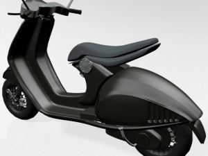 vespa scooter 01 Modelo 3D