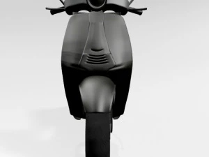 Vespa scooter 01 3D Model