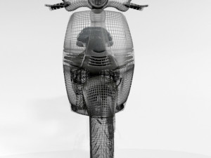 vespa scooter 01 Modelo 3D