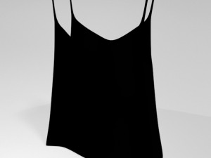 Sleeveless top 01 3Dモデル