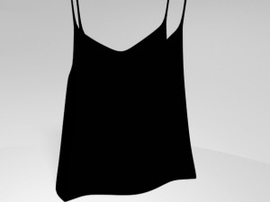 Sleeveless top 01 Modello 3D