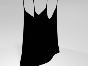 Sleeveless top 01 Modello 3D