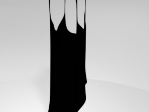 Sleeveless top 01 Modello 3D