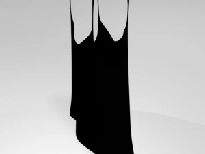 Sleeveless top 01 3D Model