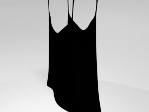 Sleeveless top 01 Modello 3D