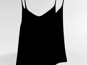 Sleeveless top 01 Modello 3D