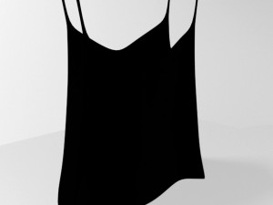 Sleeveless top 01 Modello 3D