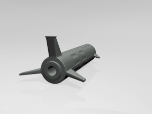 spaceship 01 3D Model