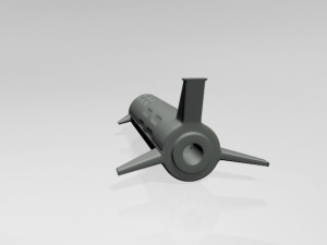spaceship 01 3D Model