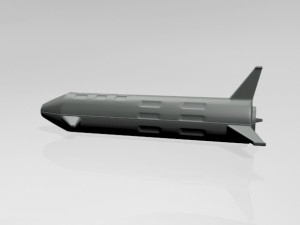 spaceship 01 3D Model