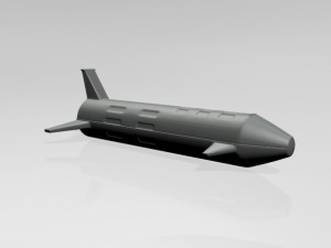 spaceship 01 3D Model