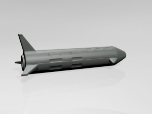 spaceship 01 3D Model
