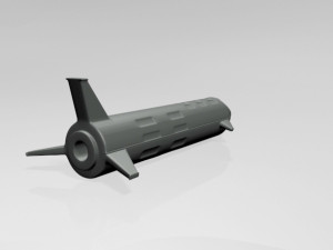 spaceship 01 3D Model