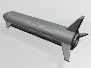 spaceship 01 3D Model