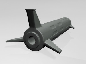 spaceship 01 3D Model