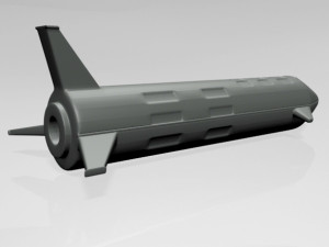spaceship 01 3D Model
