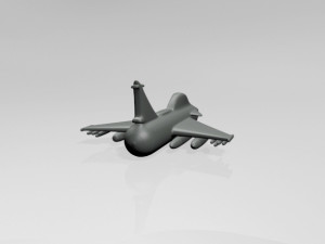 jet fighter 01 3D-Modell