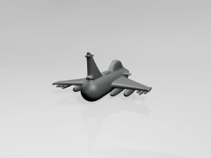Jet fighter 01 3D Model