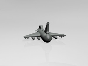 jet fighter 01 3D-Modell