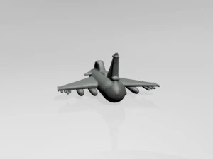 Jet fighter 01 3D Model