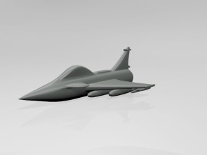 jet fighter 01 3D-Modell