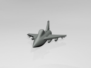 jet fighter 01 3D-Modell