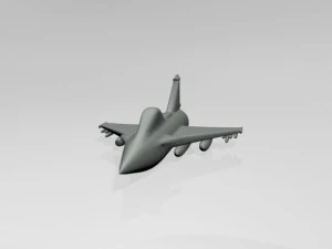 Jet fighter 01 3D Model