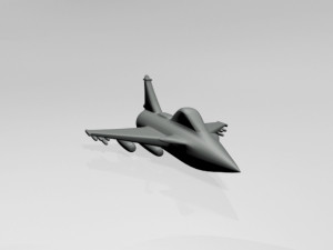jet fighter 01 3D-Modell