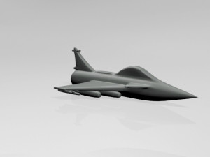 jet fighter 01 3D-Modell