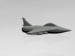 jet fighter 01 3D-Modell