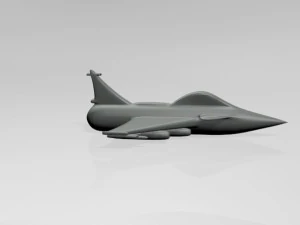 Jet fighter 01 3D Model