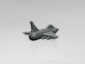 jet fighter 01 3D-Modell