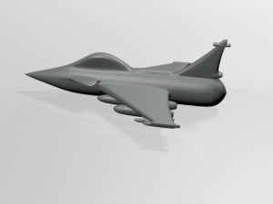 jet fighter 01 3D-Modell