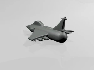 Jet fighter 01 3D Model