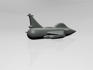 jet fighter 01 3D-Modell