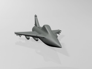 jet fighter 01 3D-Modell