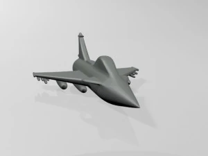 Jet fighter 01 3D Model